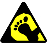 エントラップメントのハザードアイコン